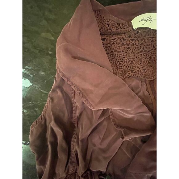 Daytrip Mauve Lyocell Utility Vest Women’s Small - Picture 5 of 8